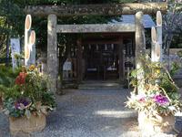 井伊社の門松