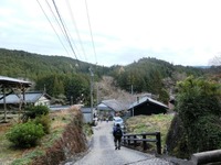 坂下の石畳