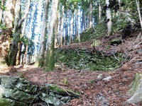 石積み跡