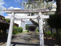 橋向厳島神社の石鳥居
