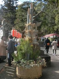 井伊谷宮の門松