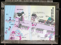 大井川川越遺跡の看板