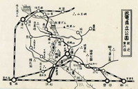 天竜県立公園附近案内図