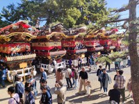 貴船神社境内に並んだ屋台