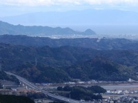 粟ヶ岳から見た虚空蔵山