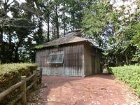 機械掘り小屋