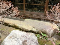 鞍馬石の沓脱