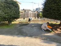 草取り