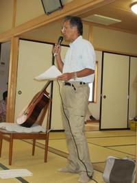 掛塚蟹町の「敬老会」で歌いました