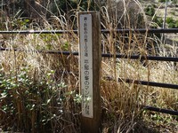 「新・浜松の自然100選」の標柱