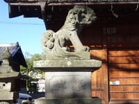 松本神社の狛犬