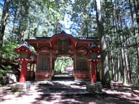 秋葉寺の仁王門