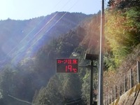 「19℃」を表示する温度計