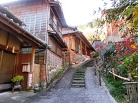 急傾斜地の家