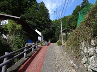 石畳の坂道
