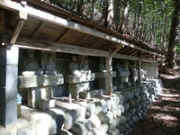 「松山公園」の石仏群