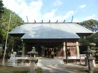 鎌田神明宮の拝殿
