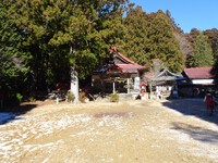 秋葉寺の境内