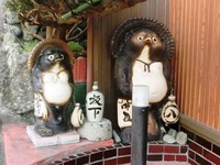 信楽焼のタヌキ