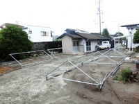 準備が終わったテント