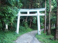 石の明神鳥居
