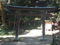 高天神社前の鳥居