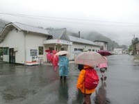 JR飯田線「中部天竜」駅へ到着