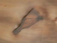 羽子板の埋め木