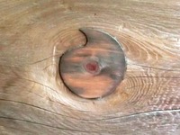 巴の埋め木