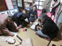 綿繰り・糸紡ぎ体験