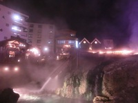 湯畑の夜景