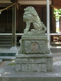 八雲神社の狛犬