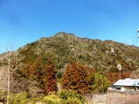 対岸の山