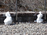 雪だるま？