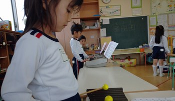 楽器の練習！