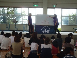島田市立初倉南小学校で親子対象に講演