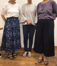 今日の洋裁教室 2018/06/28 16:27:10