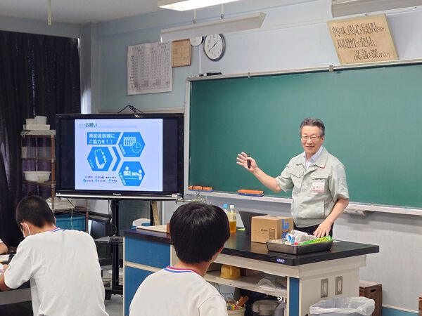 我が母校”浜松南部中学”でキャリア授業の講師を務めました。