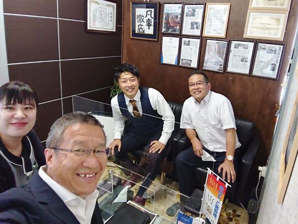 同業のニシテ商会様（名古屋市）をご訪問。社員と地域への想い溢れる取組みをご紹介いただきました。