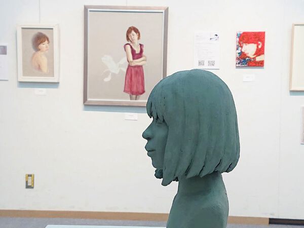 クリエート浜松で開催中の「みんなが描いた絵のめぐみ展」 に行ってきました。