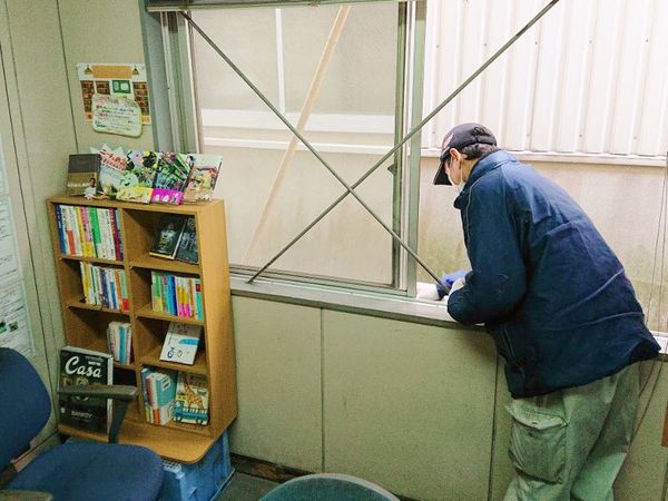 本社営業所 大掃除！