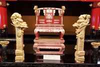 世界文化遺産『首里城』　その②　和中折衷＋琉球文化の正殿内部