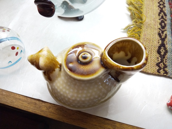 【狸の燗瓶】