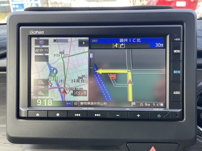 メーター内にルート案内 ♪