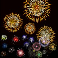 鹿島の花火！ 2014/07/26 09:49:04