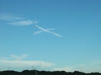 飛行機・・雲？？ 2012/08/23 10:29:47