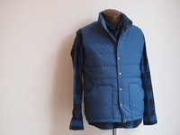 TNFパープルレーベル/INDIGO DYED DOWN VEST 2014/09/20 18:42:09