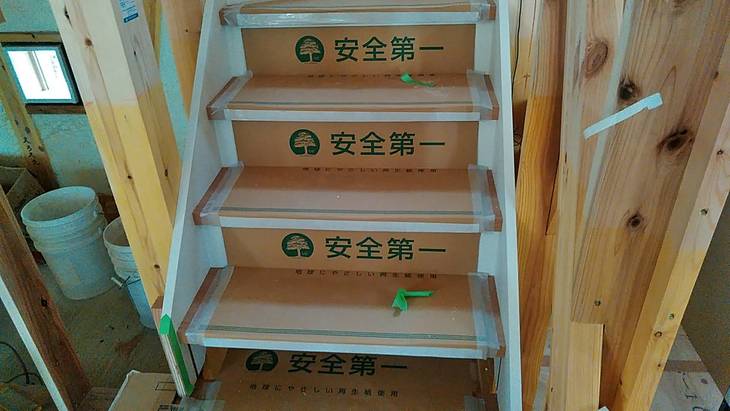 階段&床張り