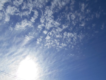 高原の空