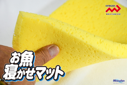 お魚寝かせマット　入荷